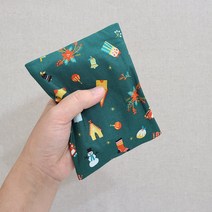 [DIY키트 패키지] (동영상설명) (10×13) 핫팩파우치만들기 핫팩주머니 주머니만들기 커버(핫팩포함안됨), 노는고양이