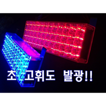 96발 LED 경광등 사이키 안전등 경고등 작업등 오토바이 서치라이트 싸이키 렉카 후미등 데루등 브레이크등 비상등, 96발(화이트)