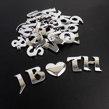 가게 매장 사무실 입체 이니셜 숫자 문자 데코 DIY 꾸미기 벽꾸미기 포인트 벽지, 3(숫자)