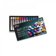 문교 오일파스텔 갤러리 12색 Metallic Colors 7995