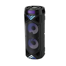 빵빵한 파티용스피커 rgb 파티 상자 40w 듀얼 6.5 인치 고출력 휴대용 서브 우퍼, zqs-6201
