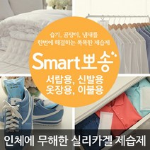 스마트뽀송 [스마트뽀송]천연 실리카겔 제습제 4종중 택1/습기제거제/탈취제, 신발용(2p) 1개