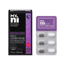테아닌 250 락티움비타민b 6 감태 미강주정 추출물 아연 불면증에좋은음식 신경안정 생리활성 아미노산 스트레스 긴장완화 릴렉스 굿밤 수면영양제 식약처인증, 24정 1병