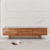 미가엘UV하이그로시 도장 유광 거실장 1450TV다이 티비장, 엘다