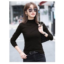 2022 봄 가을 겨울 반 터틀넥 블라우스