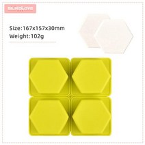 비누 커터기 대패 커팅기 SILIKOLOVEDIY 실리콘 금형 수제 만들기 양식 3D 타원형 둥근 사각형 재미있는 선물, 102  Random 색상