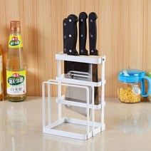 MDG1193 심플키친 칼 도마 정리대 (SK-008) (보관/건조/주방/거치대)