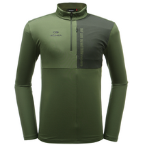 아이더 아이더(EIDER) 이월상품 남성용 컬러배색형 집업티셔츠 가슴레터링프린트 라이크라로고 간절기 등산집업티셔츠 DMU19207 SRID (스리드) α ZIP TEE K72