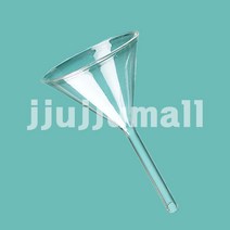 실험실 연구실 과학실용 유리깔때기 50ml 실험수업 연구교재 연구수업 연구기자재 과학기자재 실험기자재, 1개, 유리 깔때기75mm