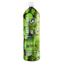 국내산 무농약 매실원액 1.5L 매실즙 농축액