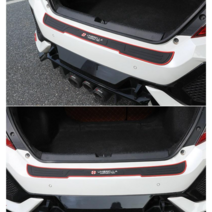 식객매점 차량 후면 범퍼가드 트렁크 스크래치 보호가드, 1개, 엠브렐러