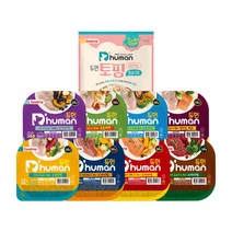 듀먼 강아지 자연화식 8종 8팩+토핑 닭안심 1팩, 1set, 화식 50g 8종 8팩+토핑 닭안심 통살구이 1팩
