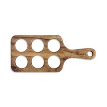 어반힐링 우드 6구 에그 홀더 계란 트레이 보관함 웨루 원목 나무