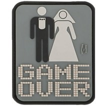 Maxpedition Gear Game Over Patch Swat 5.6 x 6.9 cm [관부가세 포함] 811708, 2 x 2.5-Inch
