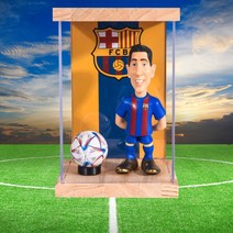 음바페 피규어 축구 카타르 월드컵 주변 메시 네이마르 마라도나 그리즈만 수아레즈 트로피 결승, 레반도프스키 12cm(디스플레이 박스 포함)