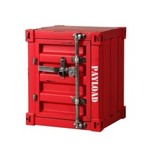 레트로 컨테이너 빈티지 철제 캐비닛 서랍 수납 17색, 라이트 그린