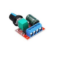 PWM 소형 모터 속도 조절기 DC 4.5-35V 전류 5A