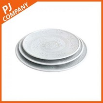 현대기물 유포 화이트 도자기 원접시 1P 일식기, 대형 1P/free