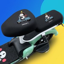 기타자전거용품 기타자전거용품 전동차 여름 씨트커버세트 전기자전거 방수 자외선차단 등받이덮개 열차단통기 인터넷 버스 시트커버, T16-원형헤드 앞좌석뒷좌석-스누, 기본