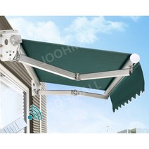 전동 고정어닝 개폐식 정원가림막 스카이어닝, 2m x 6m