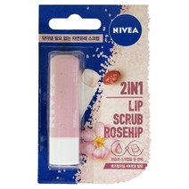 니베아 립케어 2in1 로즈힙오일 립스크럽, 1개, 로즈