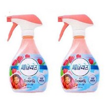 페브리즈 다우니향 섬유탈취제 본품, 2개, 370ml