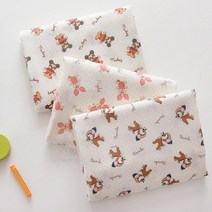 자투리 오가닉20수 더블거즈 베이비돌 원단 택1, 오가닉20수 더블거즈 베이비돌 밤비