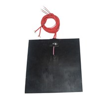실리콘 가열 패드 히터 120mm x 3d 프린터 용, 05 220V 100W_02 Black