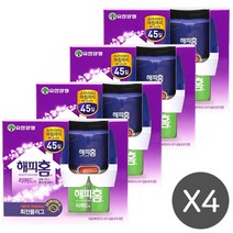 유한양행 해피홈 리퀴드 플러그세트(훈증기+45일 교체용 1개) x 4개, 1개