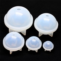 레진아트/실리콘몰드/문진아트/UFO우주선 원형구몰드, _9389_50mm