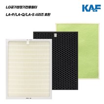 LG 공기청정기 LA-Q LA-M131DS LA-M131DW LA-N110DC LA-N110DS LA-N131DB 호환필터 헤파1+탈취1+알레르겐6 국산1년세트, LA-Q시리즈