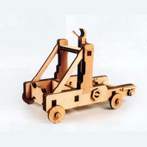 공성무기 망고넬 투석기 나무조립 키트 STEM교육 전시용 원목교구 이큐 플라모델 eq, 상세페이지참조