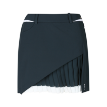 까스텔바작 여성용 스트레치 부분 플리츠 큐롯 BGAFCU501KH