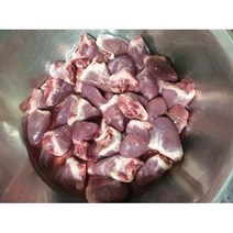 강아지 기호성 간식 생오리고기 목뼈 가슴살 안심 오돌뼈 근위 염통 도가니 혀 대용량, 10. 무항생제 오리심장(염통) 1kg