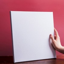 캔버스(30x30cm) 스케치북 미술 물감 그림그리기 드로잉북 색연필 크레파스 수채화 유화 린넨, 상세페이지 참조