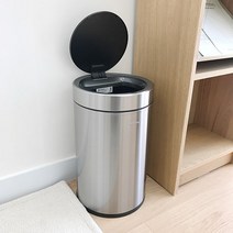 한샘 시그니쳐 센서 휴지통 12L_실버