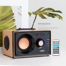 레토 레트로 무선 블루투스스피커 LBT-W04S 우퍼 FM라디오