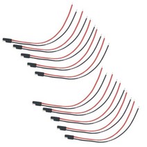10Pcs 모토로라 GM300 GM950E SM50 M120 SM120 GM950I GM3188 gm3688에 대 한 모바일 자동차 라디오 DC 전원 코드 케이블, Black