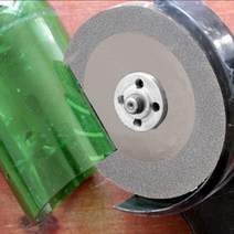 2Pcs 100mm 다이아몬드 그라인딩 휠 유리 스톤 커팅 디스크 원형 톱 블레이드 로타리 연마 도구, 한개옵션0