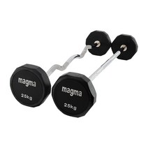 넥스스포츠 고정바벨직선바25kg 고정식바벨 일체형바벨