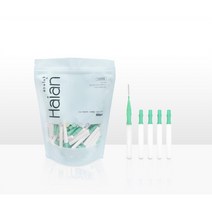 덴바이오 하이안 치간칫솔 I형 S 100개입 (S그린), 1개