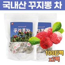 꾸지뽕차 100티백 첨가물없는 100% 국산 구지뽕 몸에좋은 마시는 구찌뽕 홈쇼핑 구찌뽕티백차 삼각티백 여성 선물, 2팩, 100g