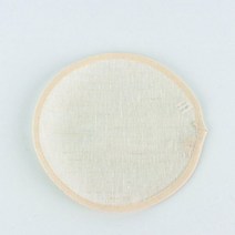 53cm 천연삼베 원형찜기깔개 보자기 l만두깔개l떡깔개, 1개