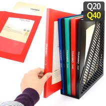 전면교체 설명서정리 파일첩 부동산계약서파일통 A4, 제품선택, Q40