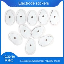 고주파마사지기 갈바닉 리버스 생일선물십대 자기 접착제 젤 마사지 Electrodos 전극 패드 침술 EMS 디지털 테라피 기계 바디 마사지, 03 30pcs