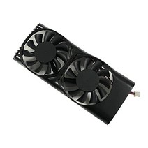 DIY 그래픽 카드 팬 GTX1050 GPU 쿨러 XY-D05510SH 0.28A 2Pin For M-SI GTX 1050 Ti 4GT LPV1 GTX 1050 2GT LP 그래픽 카드 쿨러