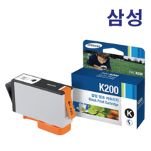 삼성 정품 잉크 INK-K200 SCX-1490W 1855F 1855FW 2000FW, INK-C200 파랑