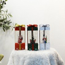 캠페노 20112 선물상자 워터볼 오르골, 트리(그린)
