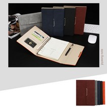 가죽 다이어리 A5 업무수첩 자석 수첩노트, 02그레이