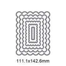 커팅 다이 기본 프레임 금속 절단 다이 사각형 사각형 라운드 타원형 하트 스타 프레임 diecut for diy scrapbooking cards crafts new, 그림 20